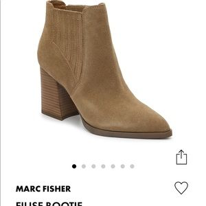 Marc Fisher Elise suede bootie sz 9